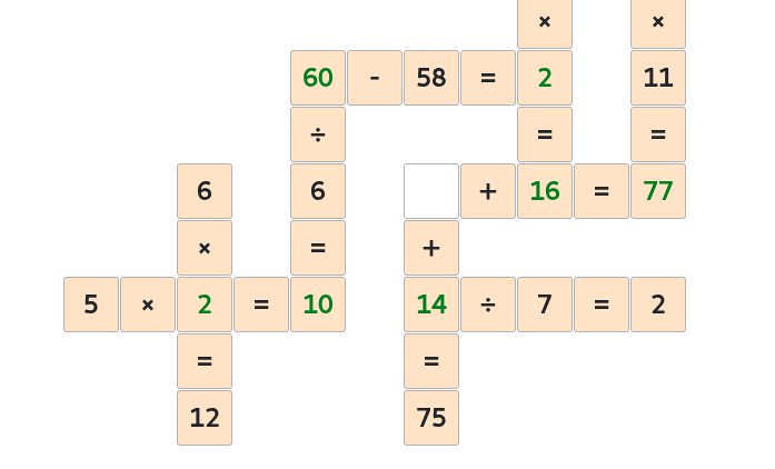 Cross math